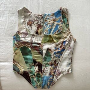 Miaou x Paloma Elsesser Campbell Corset in Baroque size S